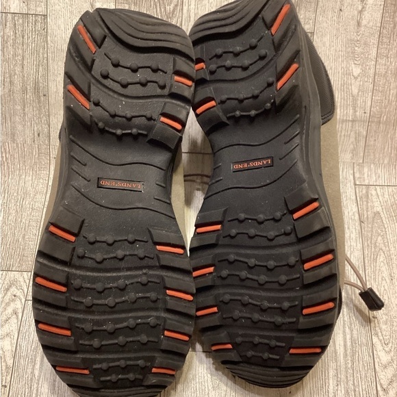 Lands End Suede Women’s Trail Hiking Boots Shoes Size 8 - Picture 7 of 9